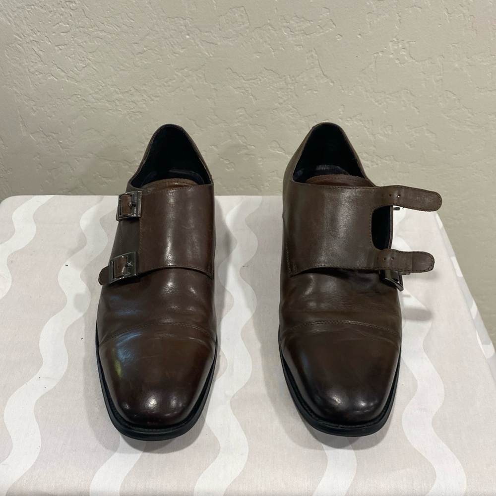 Express Men's Size 11  Dress Double Monk Strap Shoes. - Picture 8 of 8